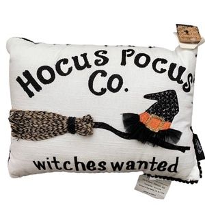 Hocus Pocus Witches Wanted Throw Pillow